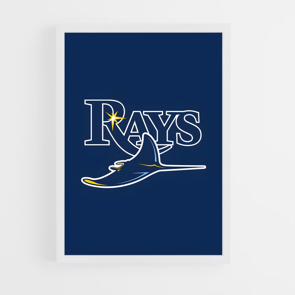 Poster Rays of Glory – affiche Baseball (vue 3)